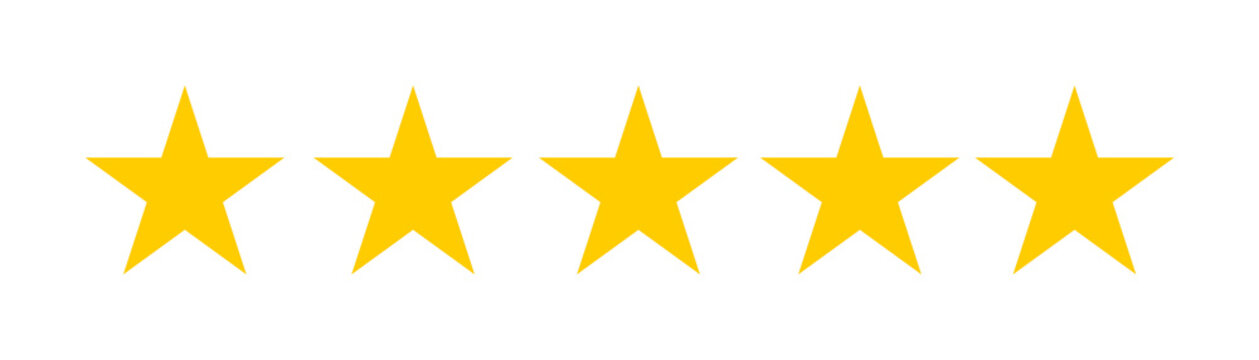 5 star reviews