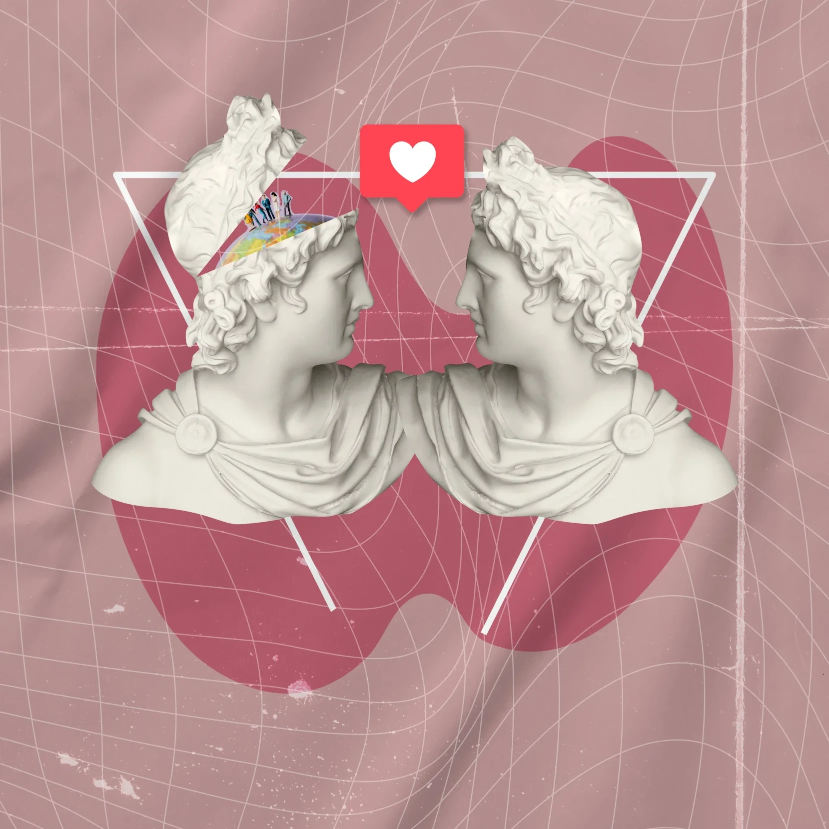 Abstract graphic representing website conversion and enquiries